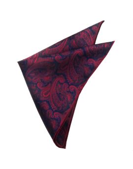 The Royal Paisley Silk Pocket Square